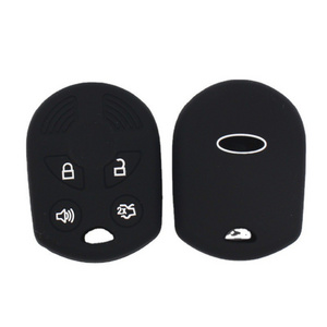 Silicone Car Key Cover FOB Case For Ford Flex F150 F250 F350 F450 Explorer Edge Mustang Expedition Taurus Fusion