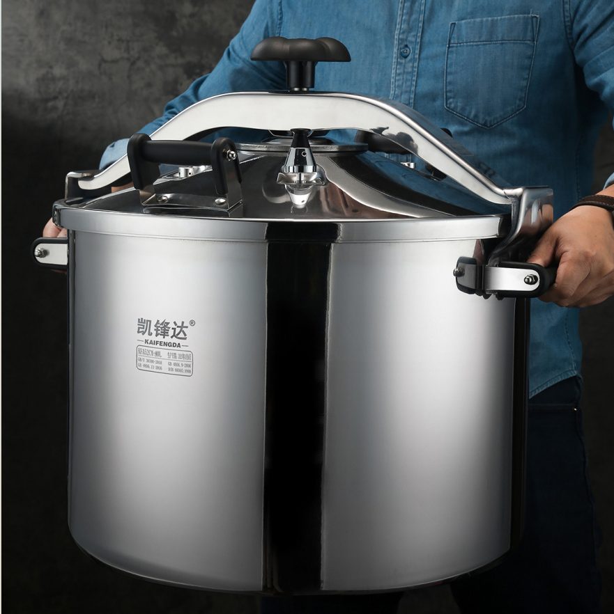 Ultra large capacity stainless steel 430 commercial pressure cooker