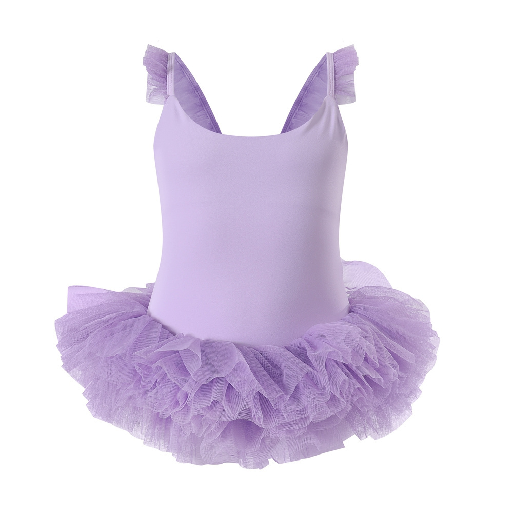 Wholesale Girls Kids  Ballet Dance Dress Tutu Skirt Gymnastic Leotard Ballerina Dancewear Tiered Princess Fairy Costume