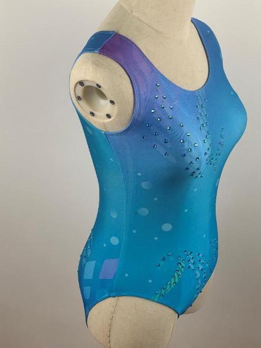 Custom new design  High Quality Leotards Gymnastics Girls Polyester Spandex Fabric Dance Training Tops Ballet Leotards