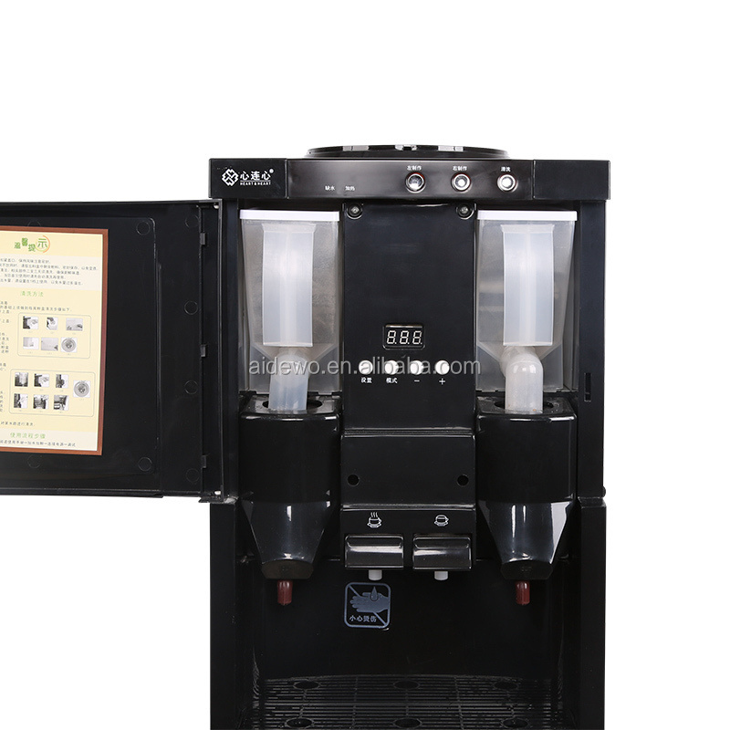 Fully automatic coffee dispenser machine small coffee and tea vending machine for sale