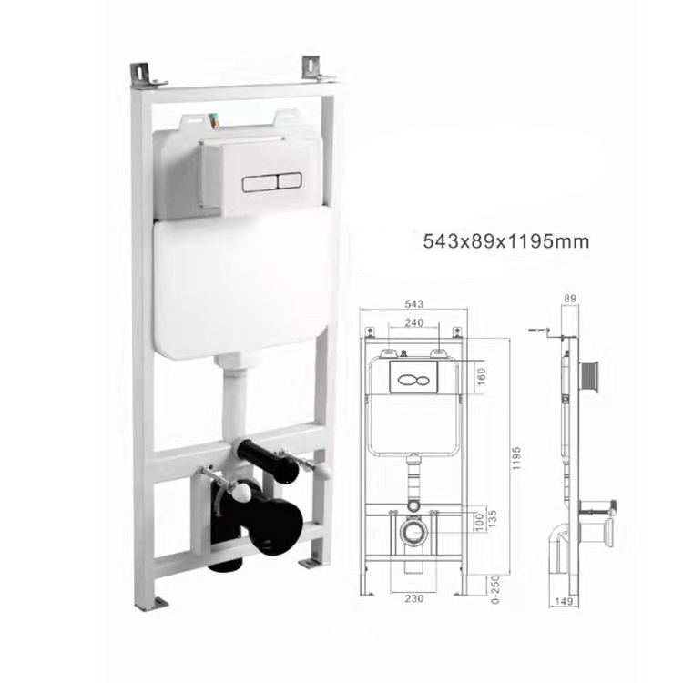 European Promotion Wall Hung Toilet Bowl Inodoro Gravity Flush WC High Quality Wall Mount Toilet Toilette