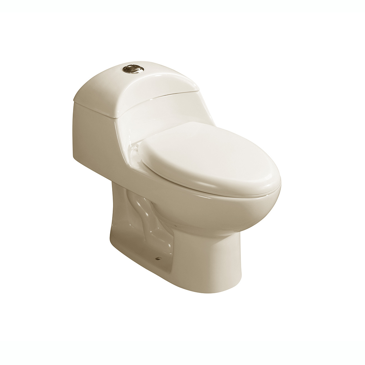 Cheap America Matte Color Bone Ivory OEM Color Elongated One Piece Toilet Bowl Ceramic Bathroom WC