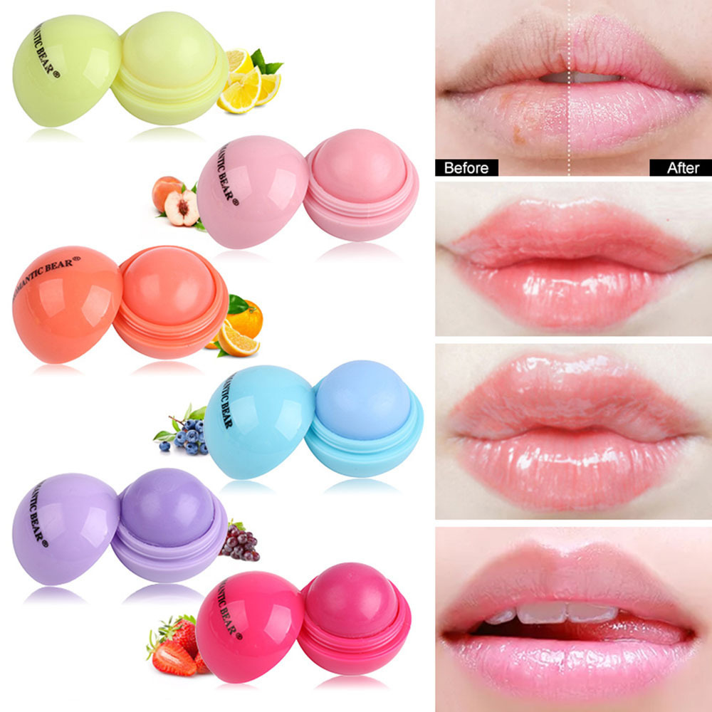 Cheap custom design Hot Sale New Lipstick Makeup Spherical Moisturizing Lip Balm Cosmetics