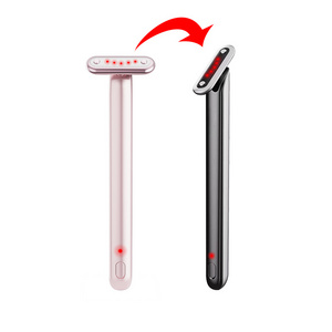 New Design Anti-aging Facial Massager Magic Eye Beauty Pen Advanced Skincare Wand Red Light Therapy