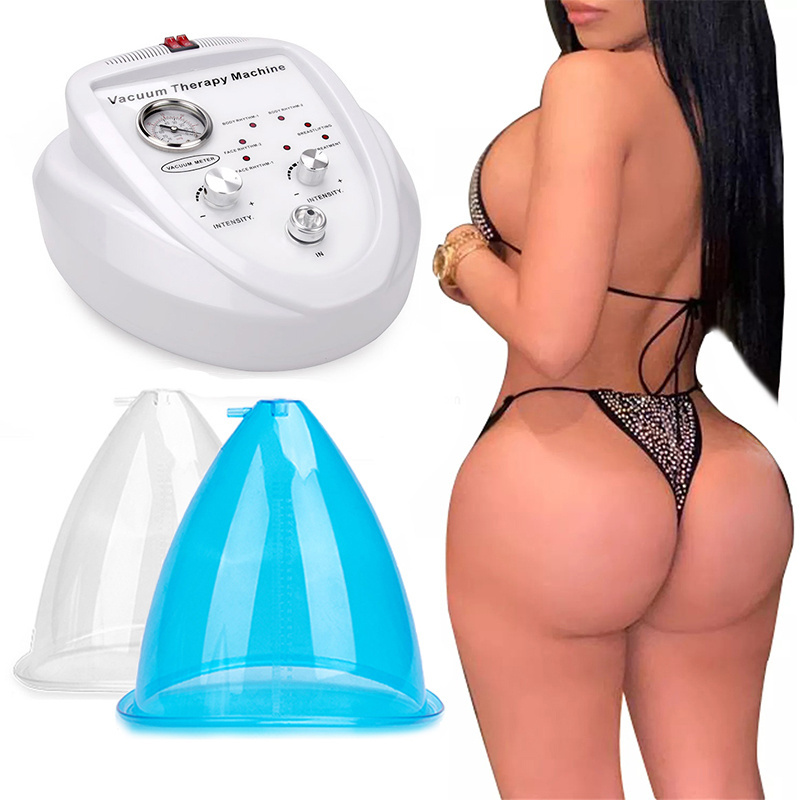 Electric breast enlargement massage buttock vacuum therapy butt lift machine vacuum cupping machine with cupping