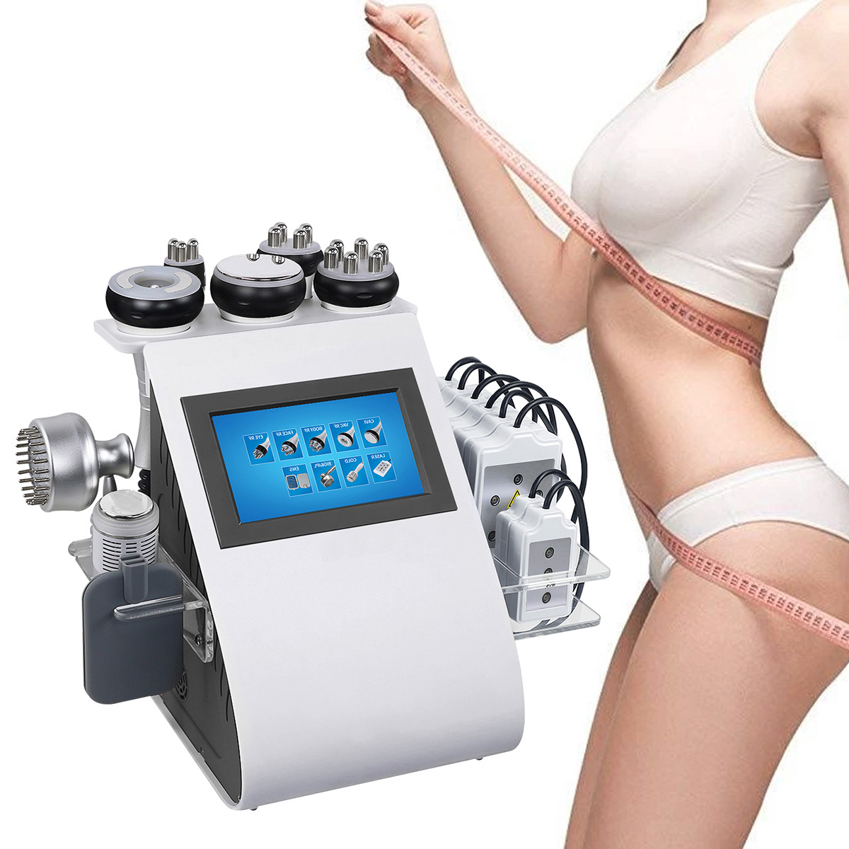 Professional Kim 8 Slimming System Cavitation Laser Lipolysis Lipo Laser Slimming Machine 9 In 1 Plus Machine 40khz