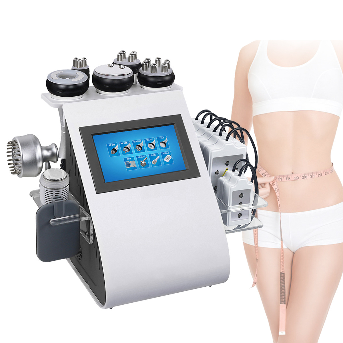 Professional Kim 8 Slimming System Cavitation Laser Lipolysis Lipo Laser Slimming Machine 9 In 1 Plus Machine 40khz