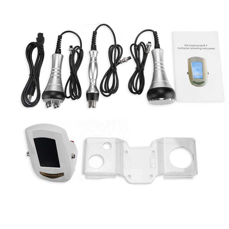 Handheld Portable 3 In 1 40K Cavitation Slimming Device 40K RF Slimming Machine For Home Use