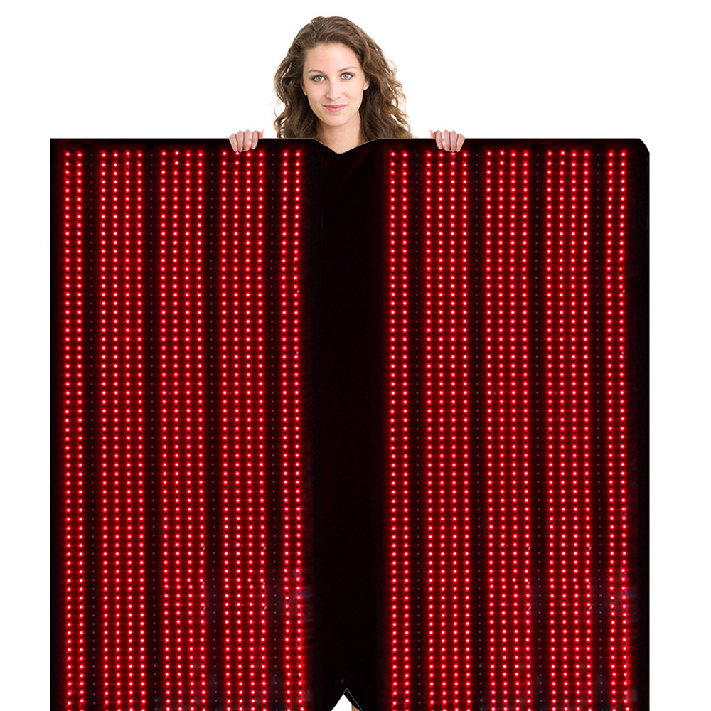 2023 Hot Sale 1890 Led Red And Near Infrared Light Therapy Pad Pods Capsule Infra Red Light Therapy Bag Full Body Mat Bed