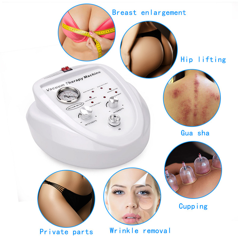 Electric breast enlargement massage buttock vacuum therapy butt lift machine vacuum cupping machine with cupping