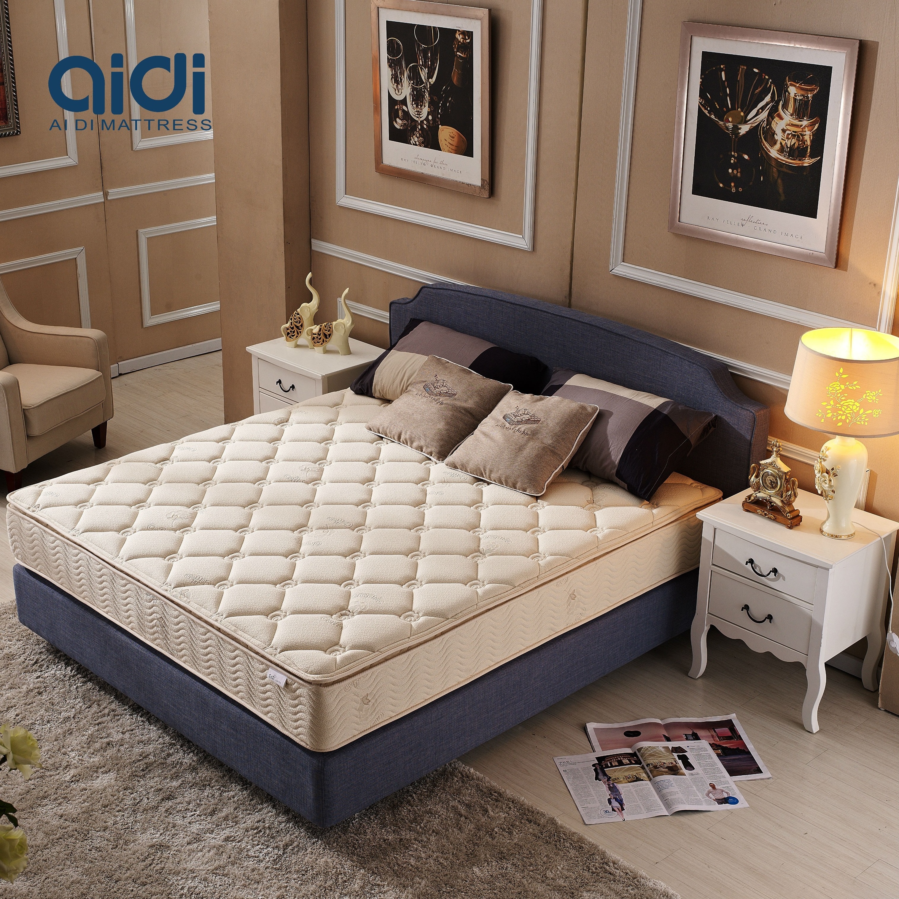 AI DI Multifunctional Spring Mattress 180X200 Latex China Memory Mattress In A Box Futon Japanese Sleep Guard Sognare Mattress