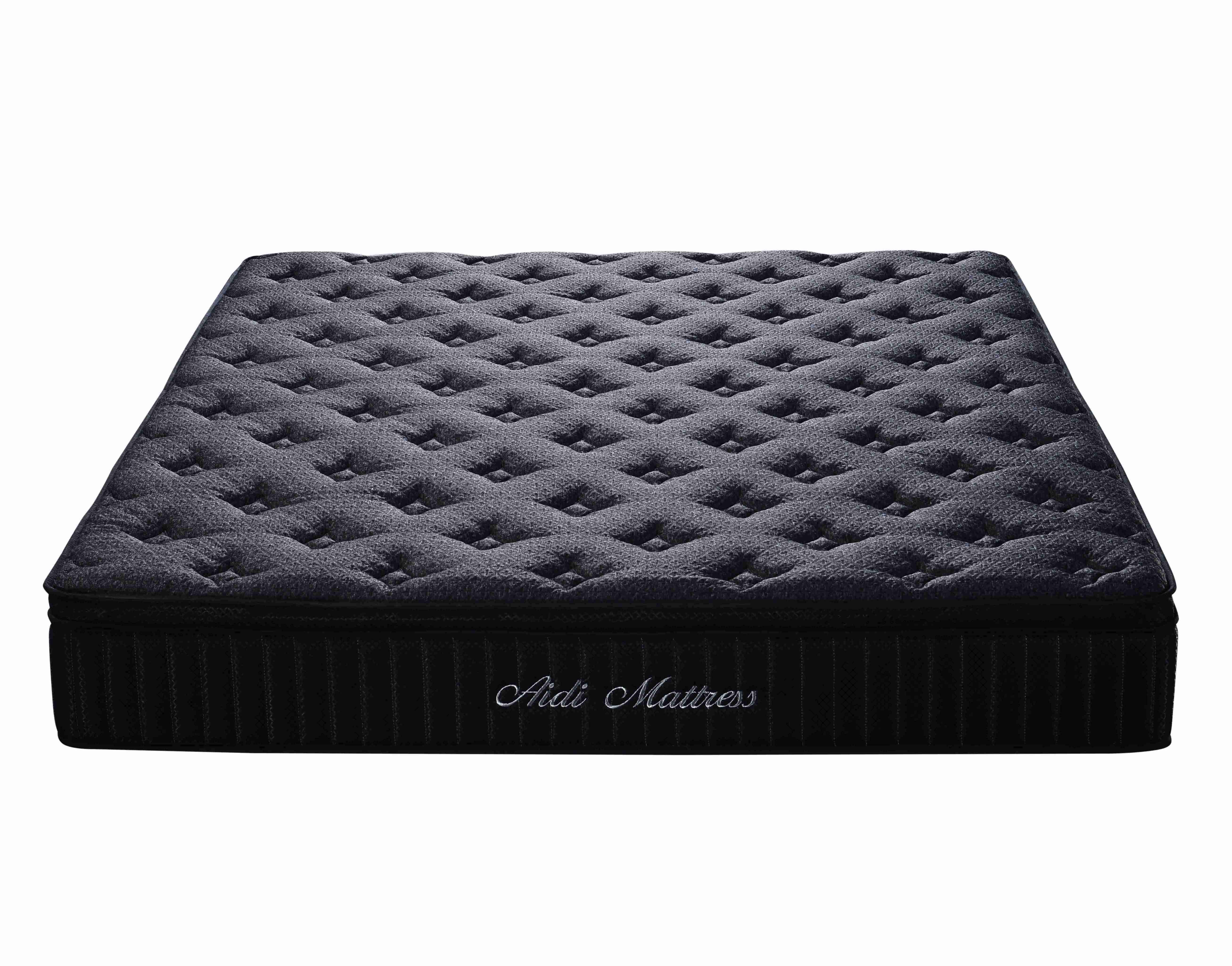 AIDI Luxury mattress OEM/ODM sleeping 5 star hotel  Kutson Tilam soft memory foam sponge pocket spring hotel mattress with box