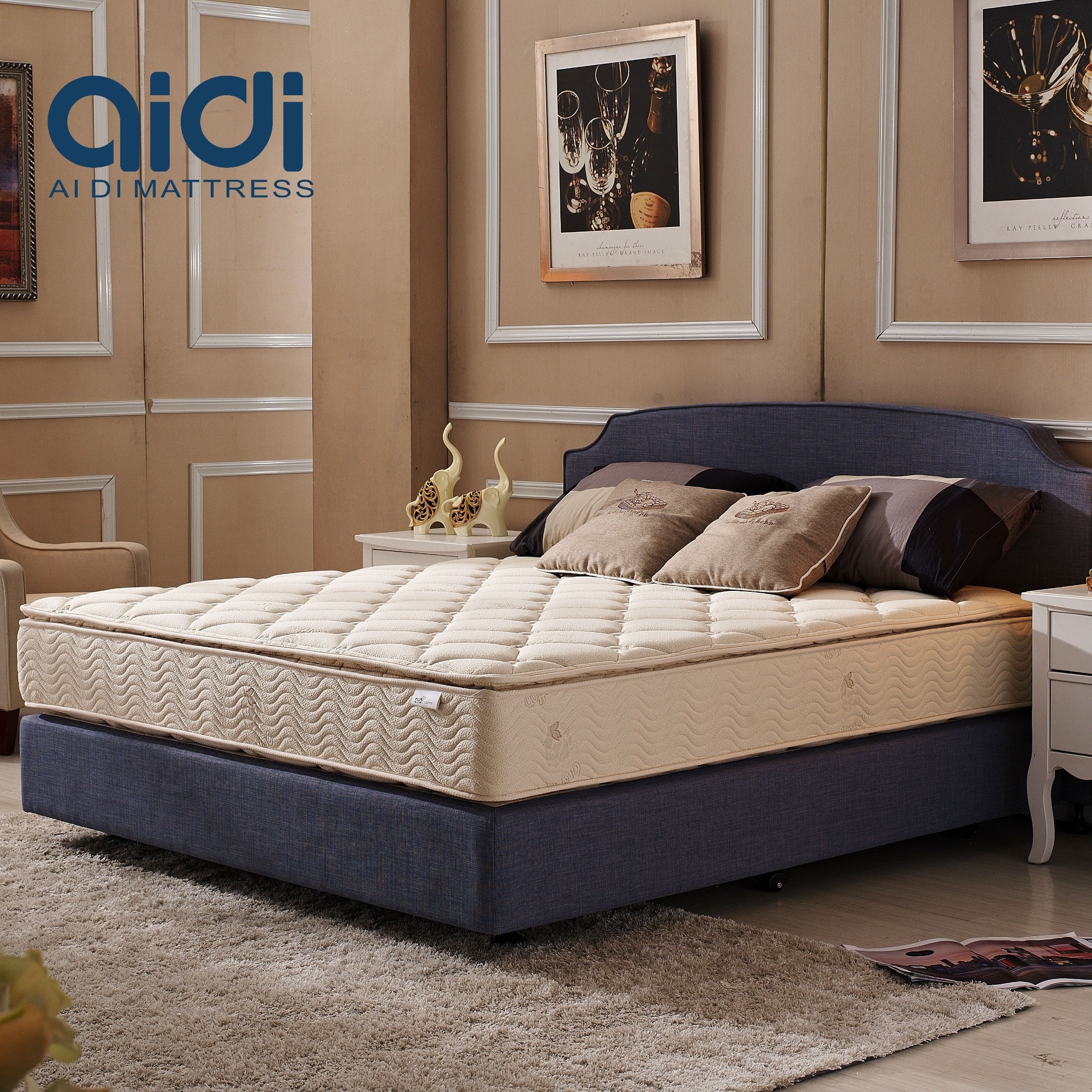 AI DI Multifunctional Spring Mattress 180X200 Latex China Memory Mattress In A Box Futon Japanese Sleep Guard Sognare Mattress