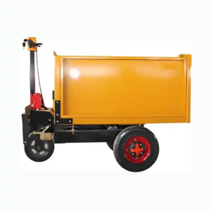 Small Dump Truck Hand Ash Electric Flatbed Car Hand Large Capacity Thousand Ton King Electric Engineering Vehicle Handcart