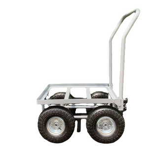 Foldable Push Cart Bicycle Cargo Trailer Luggage Cart Hand Truck Multifunction Storage Trolley Shelves Caddy Cage Trolley