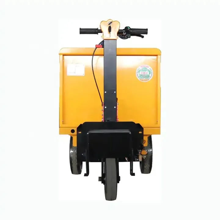 Small Dump Truck Hand Ash Electric Flatbed Car Hand Large Capacity Thousand Ton King Electric Engineering Vehicle Handcart