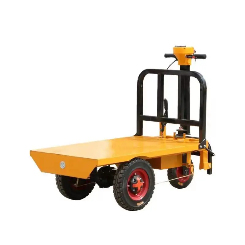 Site Hand Overturning Construction Engineering Handcart 3 Wheel Cargo Bike Adult Electric Hand Trolley Tricycles