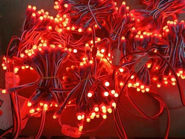 12mm GS8206 IC DC12V rain light snow raindrop RGB Strip led pixel light with Party holiday Christmas Light