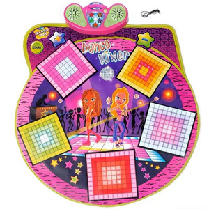 Indoor Education Electronic Musical blanket Square Playmat game fitness Carpet Dance Piano mat With Five Kinds Of Sound