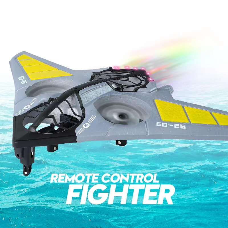 Beginner Aeroplane B2 Model Airplane Flying Remote Control Toys LED Light 360 Rotating Flight Controller Foam Glider Rc Plane