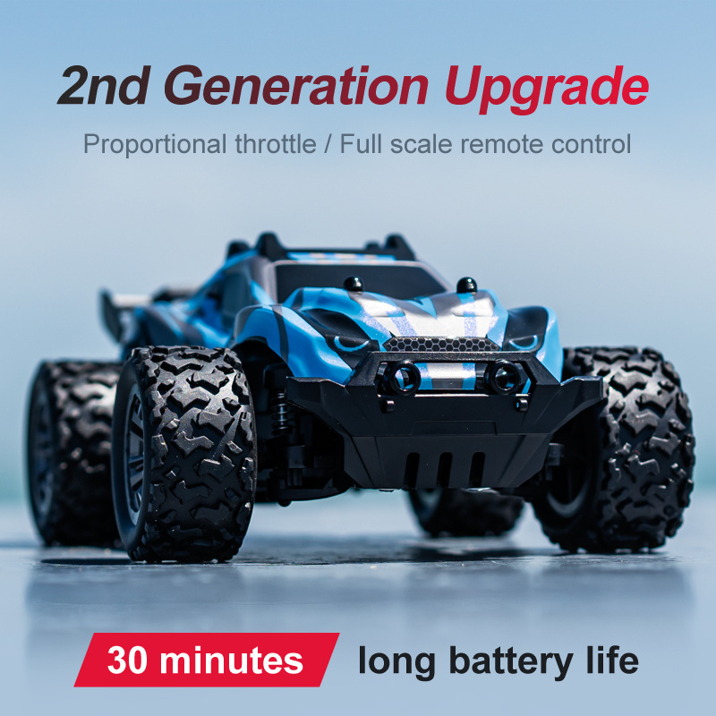 1:20 All Terrain Off Road Radio Remote Control Toy Anti Collision Soft Tires Electric 20km/H High Speed Racing Drift Rc Cars