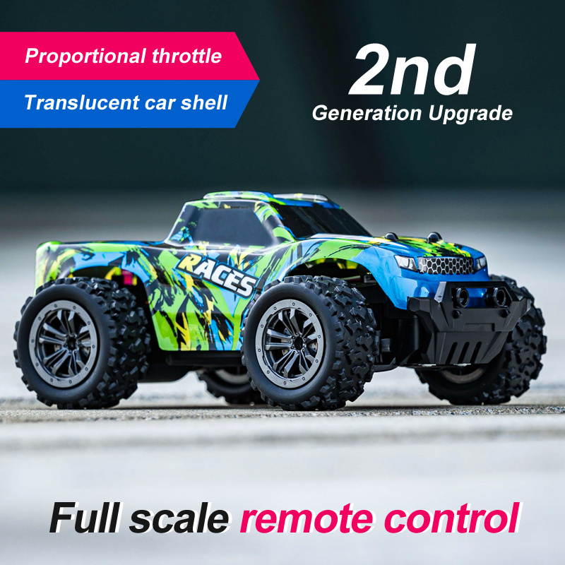 1:20 All Terrain Off Road Radio Remote Control Toy Anti Collision Soft Tires Electric 20km/H High Speed Racing Drift Rc Cars