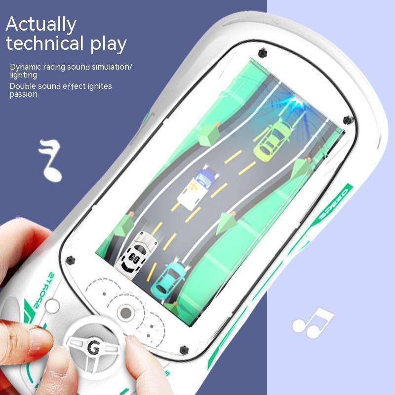 Hot Selling Boys Racing Car Game Toys Car Adventure Game Toy Machine Steering Wheel For Kids Racing Game