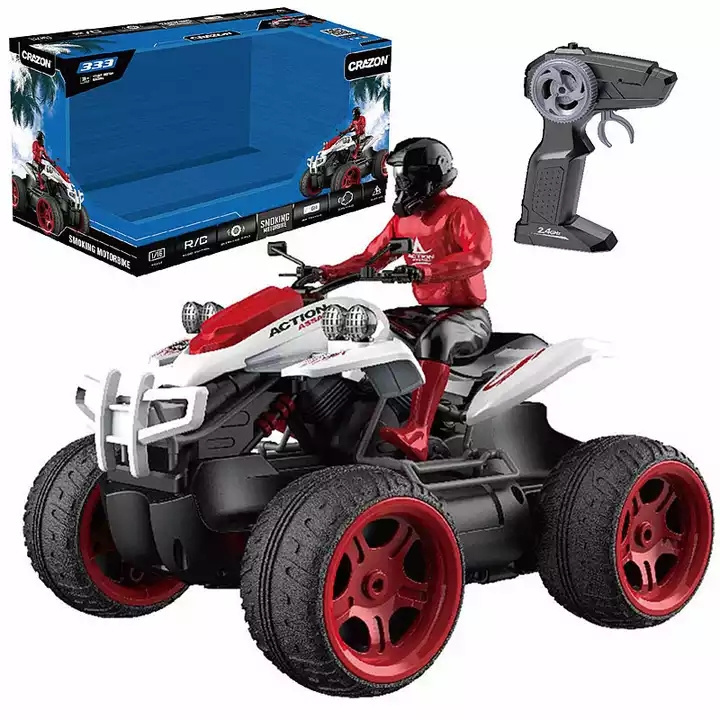 Large Wheel Robots Ride On Car off-road Beach Climbing Remote Control Spray Vehicle Truck Motorcycle Toys With Light