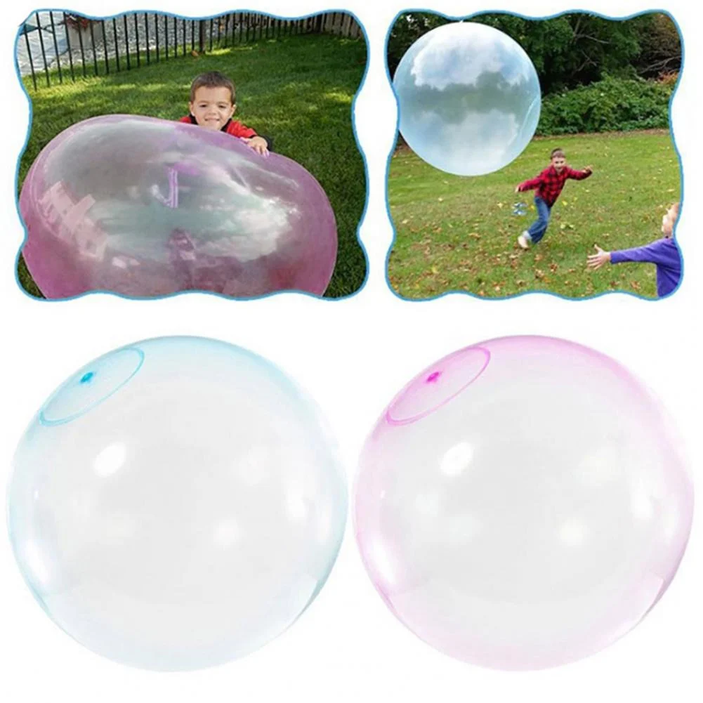 Kids Outdoor Toy Pool Party Soft Jelly Inflatable Body Bumper Ball Water Magic Blow Up Giant Water Filled Bubble Ball