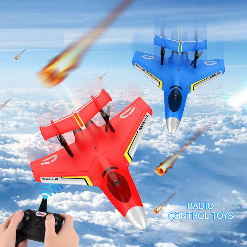 2.4G Intelligent Gyroscope Long Range Anti-Impact Foam Glider Hand Throwing Aircraft Amphibious Light Electric Toys Rc Plane