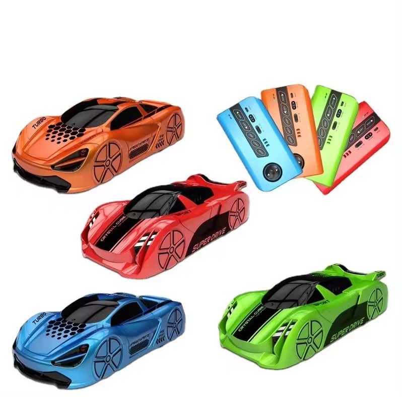 Mini Remote Control Stunt Car 2.4G Rechargeable Box 360 Degree Rotating Toys Pocket Wall Climbing RC Drift Car Toy for Kids