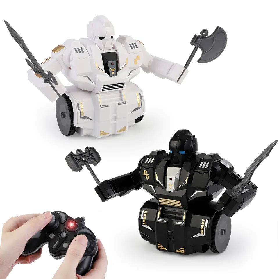 2023 Newest Intelligent Remote Control Battle Robot Rc Pk Robot 360 Degree Stunt For Kids Adults Interaction Fighting Toy