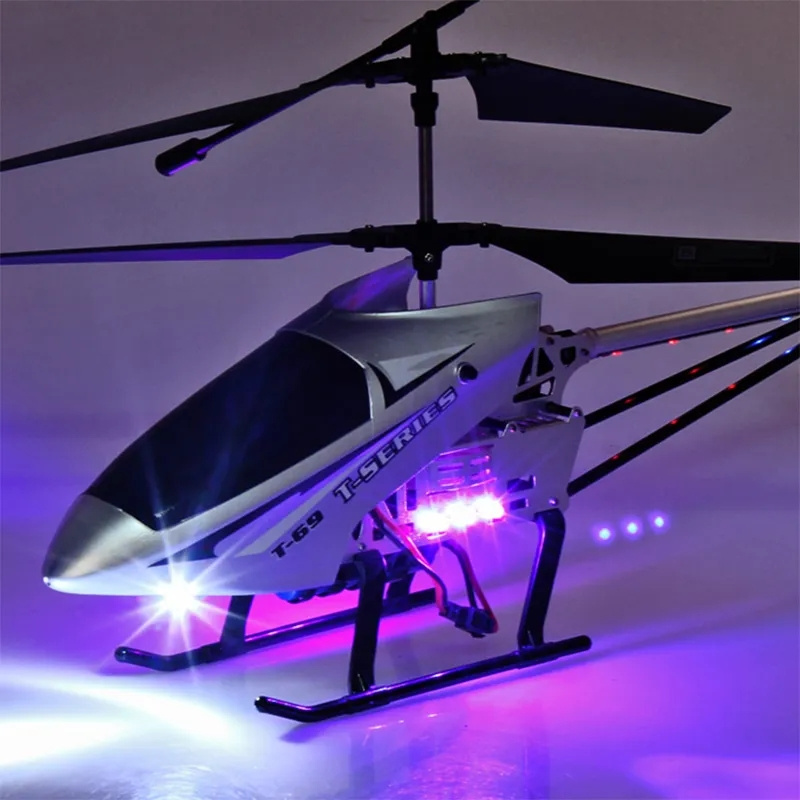 Outdoor 3.5CH Big Size Metal Remote Control Plane Flying Toy Oversized Aircraft Model Drop-Resistant Large Rc Helicopters