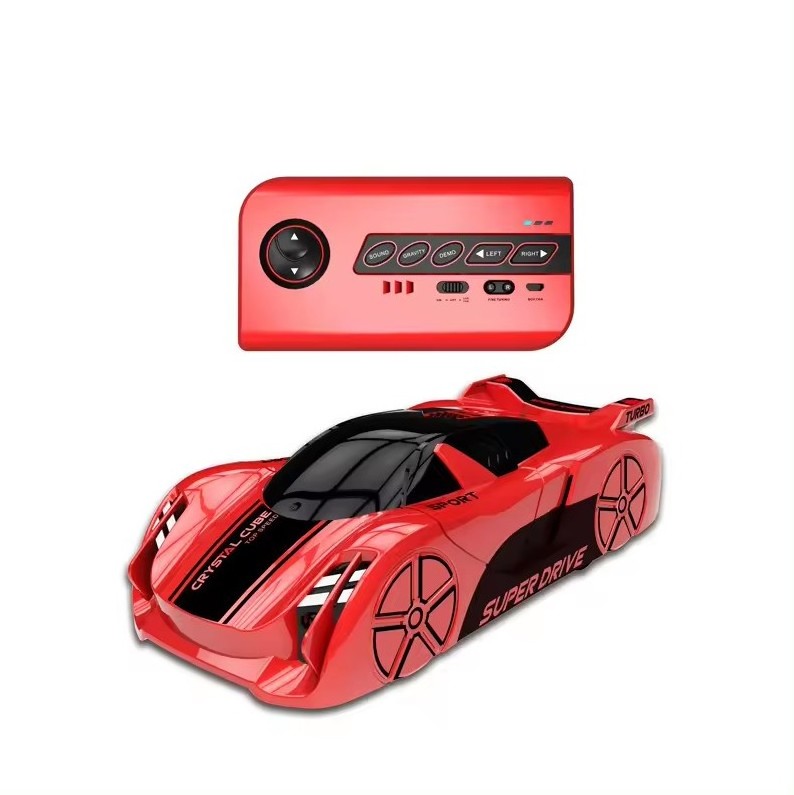 Mini Remote Control Stunt Car 2.4G Rechargeable Box 360 Degree Rotating Toys Pocket Wall Climbing RC Drift Car Toy for Kids