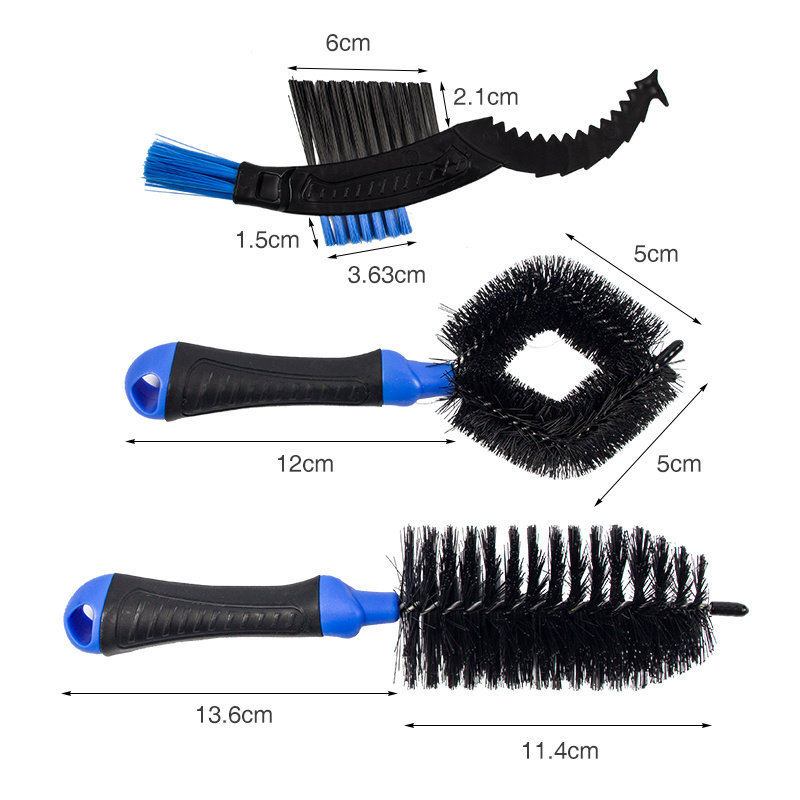 Motorcycle bike chain cleaner tool maintenance bike cleaning brush kit