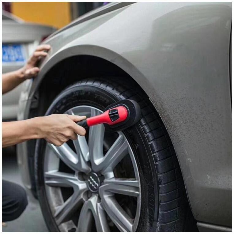 Car polishing sponge wax applicator tire shine detail brush