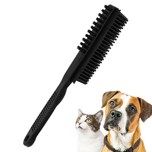 Professional Rubber Pet Hair Removal Brush sofa seat pet hair cleaning brush Automotive leather brush