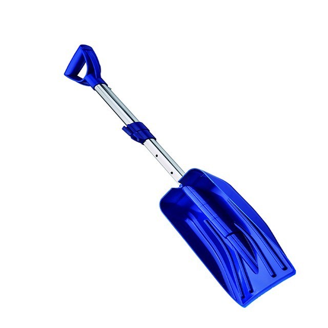 Metal handle pole plastic spade Heavy Duty extendable Snow Shovel