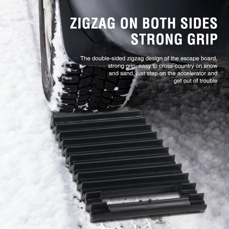 Detachable Snow Removal Kit Anti Slip Tire Straps Car winter Emergency kit Winter Survival Gear for Camping