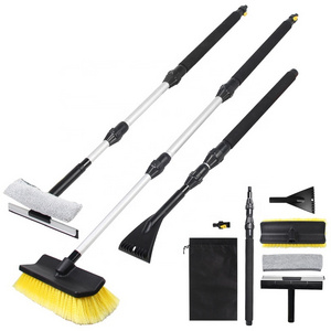 Car Care Cleaning Accessories Detailing Tool Kit Washing Brush Car Wash Kit Glass Scraper Ice Scraper