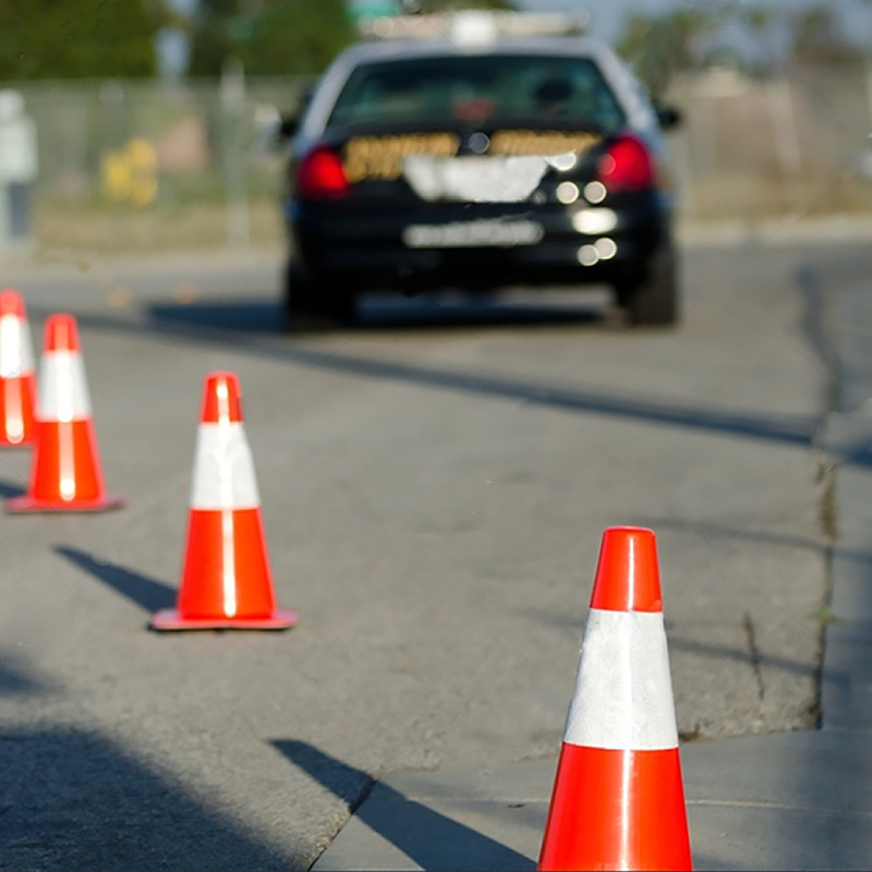 Traffic Road Safety Cones Traffic Cones With Reflective Orange Construction Cone for Home Road Driveway Parking