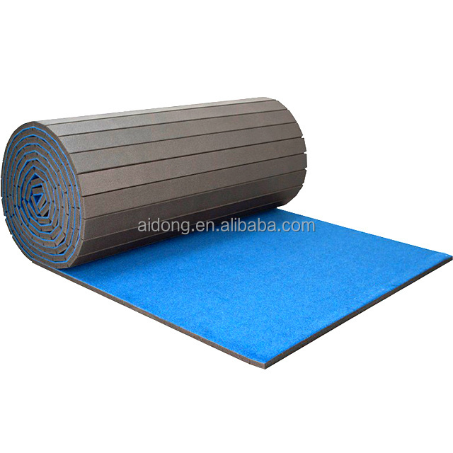 AIDONG cheerleading floors gymnastics mat roll rhythmic gymnastics equipment gym gymnastics for sale