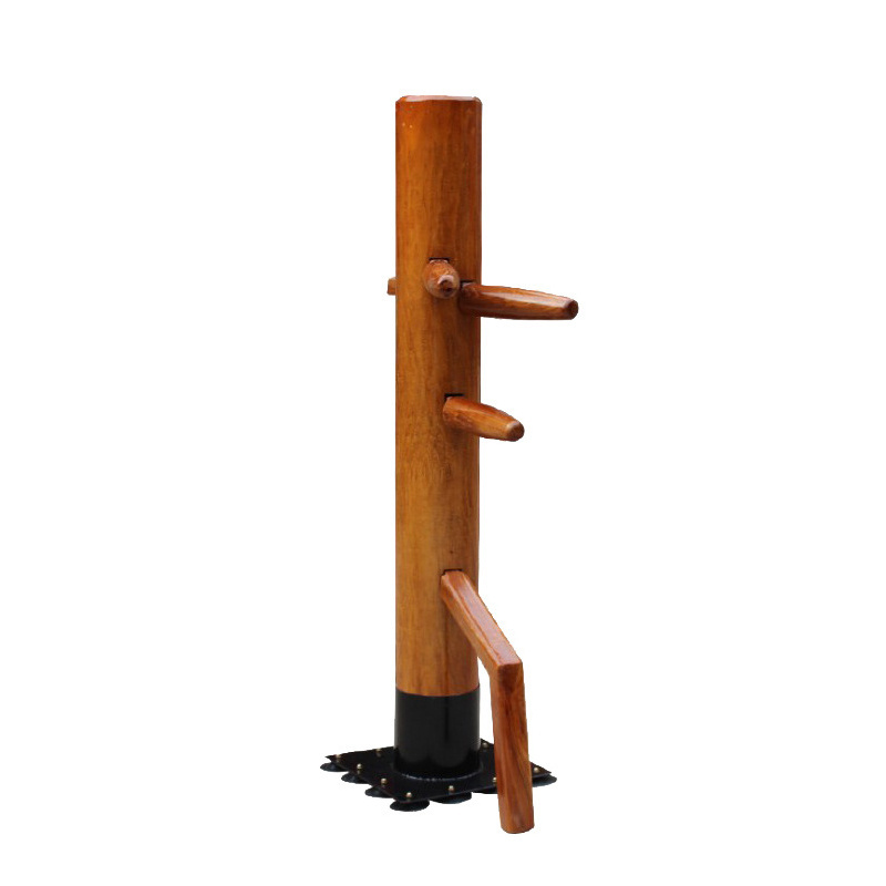 AIDONG Low price  Martial arts equipment free standing kung fu wing chun wooden dummy training