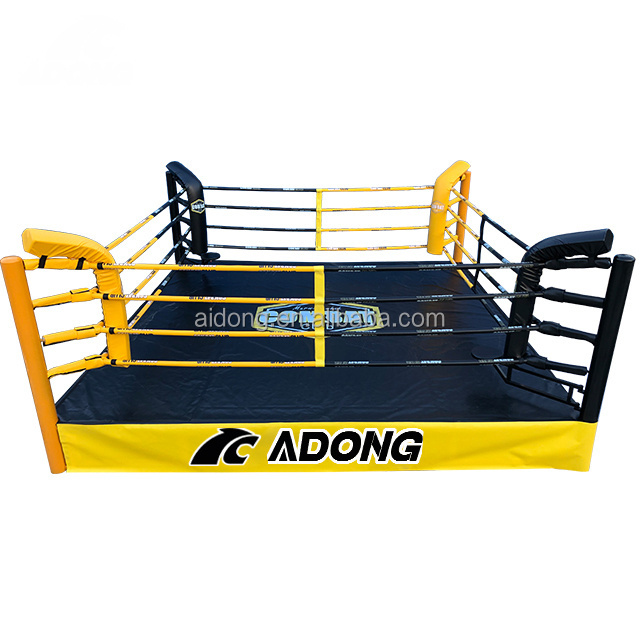 AIDONG sale high quality small wrestling platform size ring de boxeo/ boxing ring for sale