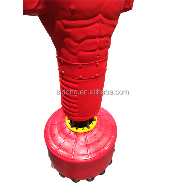 Aidong The factory produces high quality professional standing silicone dummy MMA boxing judo training props