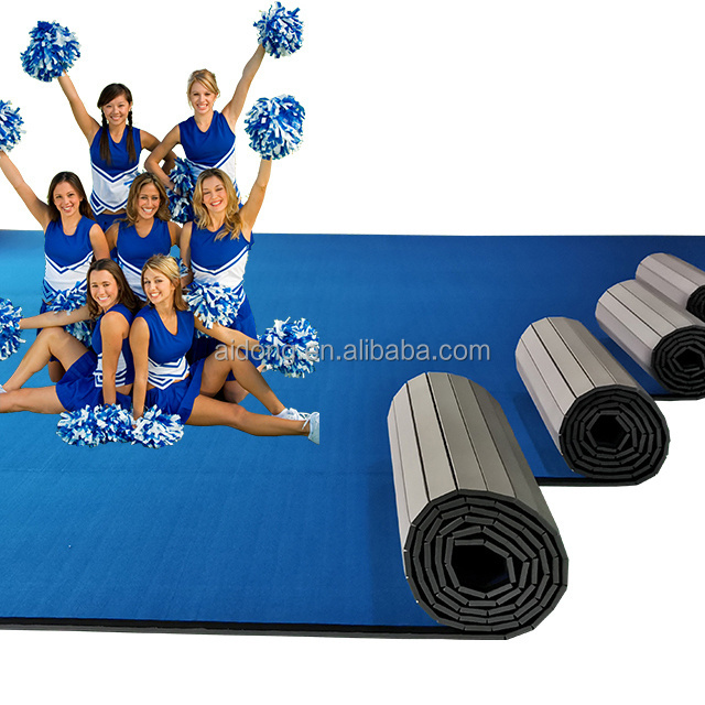 AIDONG cheerleading floors gymnastics mat roll rhythmic gymnastics equipment gym gymnastics for sale