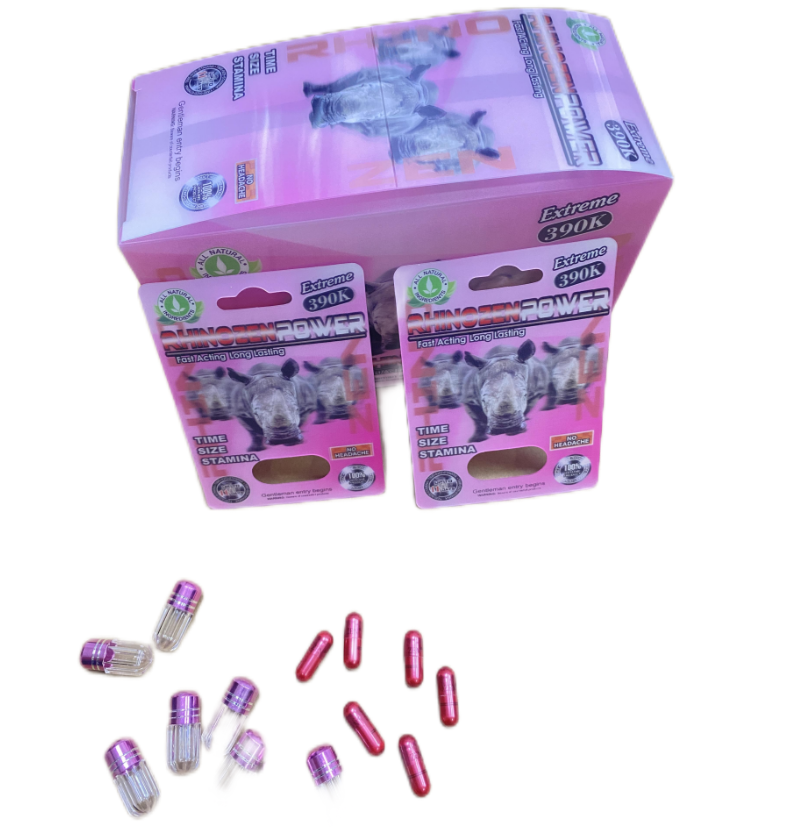 Rhino Sex Pills  Male Sexual Enhancement Pills Paper Card Display Box Packaging