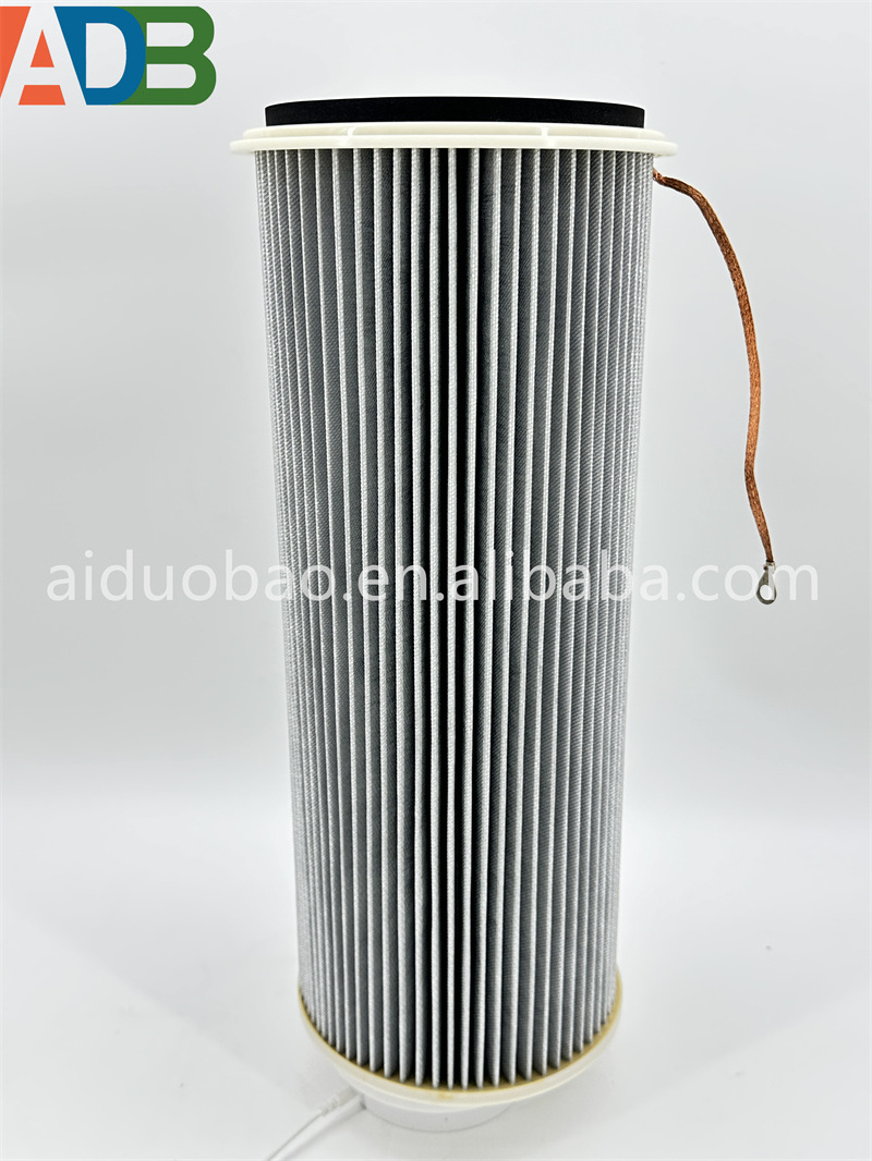 Dust Folding Filter Cartridge Industrial Dust Collector Case Anti static Dust Air Filter Cartridge