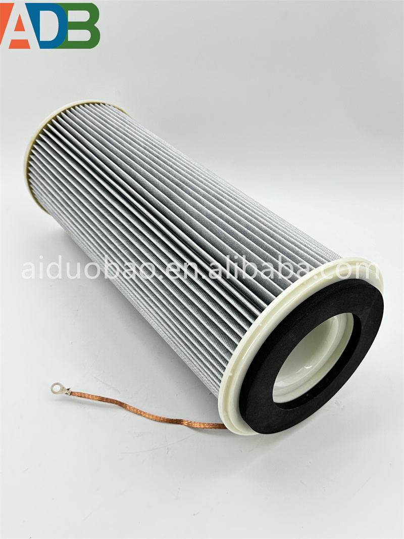 Dust Folding Filter Cartridge Industrial Dust Collector Case Anti static Dust Air Filter Cartridge